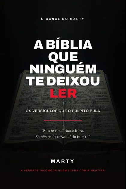 Capa do ebook A Bíblia Que Ninguém Te Deixou Ler